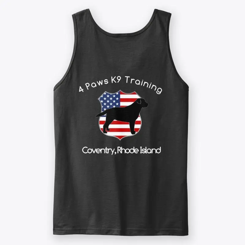 4 Paws K9 Training White lettering...